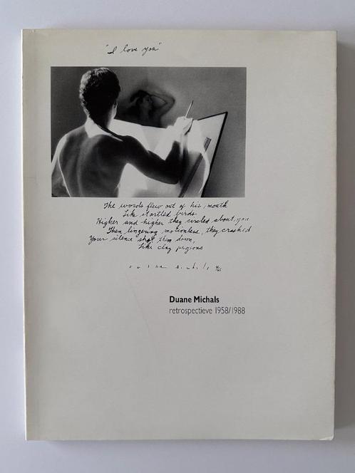 Fotoboek Duane Michals · Retrospectieve 1958/1988 — zeldzaam, Livres, Art & Culture | Photographie & Design, Comme neuf, Photographes