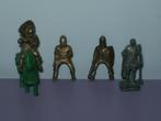 4 Metalen figuurtjes uit kinder-surprise. (vintage), Verzamelen, Gebruikt, Ophalen of Verzenden