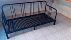 Zwarte metaal schuifbank 80x200 te koop, Ophalen, Zo goed als nieuw, Metaal