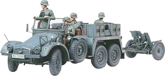 Tamiya | Krupp Protze et PaK | LIVRAISON GRATUITE, Hobby & Loisirs créatifs, Modélisme | Voitures & Véhicules, Neuf, Autres types