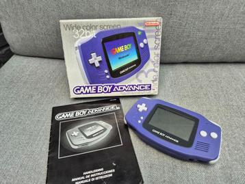 Nintendo Game Boy Advance (GBA) Purple beschikbaar voor biedingen