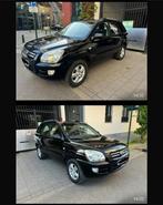 Kia sportage te koop, Automaat, Zwart, Leder en Stof, Zwart