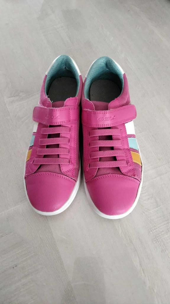 sneakers GEOX / gympen roze maat 36, Kinderen en Baby's, Kinderkleding | Schoenen en Sokken, Zo goed als nieuw, Schoenen, Meisje