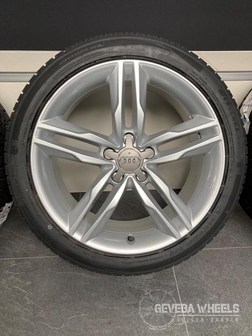 18” Audi A4 B8 / B9 sport velgen + allseason banden 5x112, Auto-onderdelen, Banden en Velgen, Banden en Velgen, All Season, 18 inch