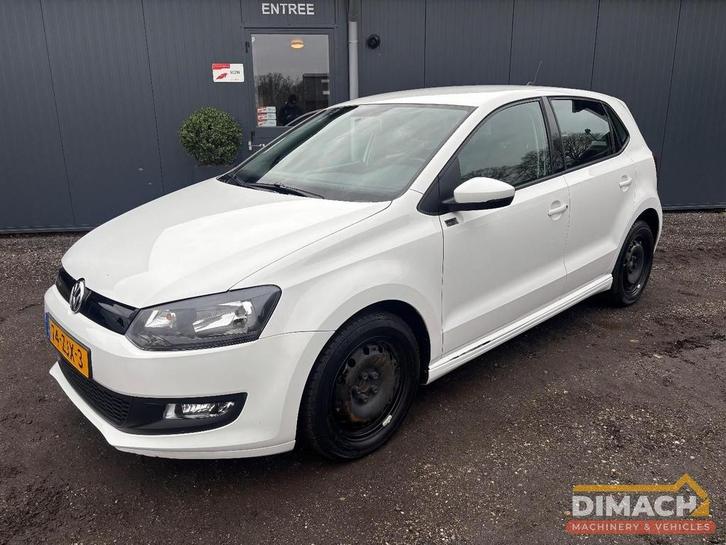 Volkswagen Polo Wit - airco - winterbanden - NL auto, Autos, Volkswagen, Entreprise, Polo, Ordinateur de bord, Verrouillage central