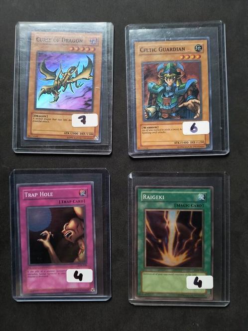 Yu-gi-Oh! Lot. Celtic Guardian, Curse of Dragon, ..., Hobby en Vrije tijd, Verzamelkaartspellen | Yu-gi-Oh!, Gebruikt, Meerdere kaarten
