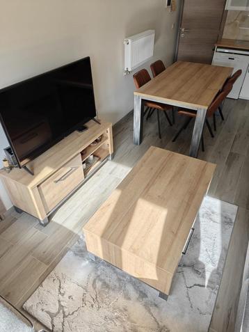Salontafel TV-meubel Eettafel (leen bakker) beschikbaar voor biedingen