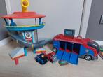 Paw patrol eerste editie toren en bus, Kinderen en Baby's, Ophalen of Verzenden, Zo goed als nieuw