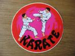 Oude Sticker Karate, Nieuw, Sport, Ophalen of Verzenden