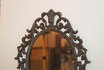 Antieke koperen Victoriaans spiegeltje H 37cm B 25cm, Antiek en Kunst, Antiek | Spiegels, Ophalen of Verzenden, Overige vormen