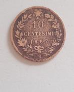 Italië 10 centesimi 1867, Ophalen of Verzenden, Italië, Losse munt