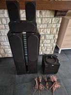 Jamo 5.1 S426 Surround Speaker Set + Subwoofer 200W, Audio, Tv en Foto, Luidsprekerboxen, Ophalen, Zo goed als nieuw, Complete surroundset