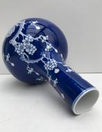 Vase en porcelaine chinoise Prunus Blossom, dynastie Qing, Enlèvement ou Envoi