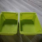 2 plastiek opbergbakken  Heidrun, Enlèvement
