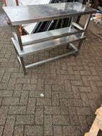 Inoxe rek, Doe-het-zelf en Bouw, Werkbanken, Ophalen of Verzenden, Zo goed als nieuw