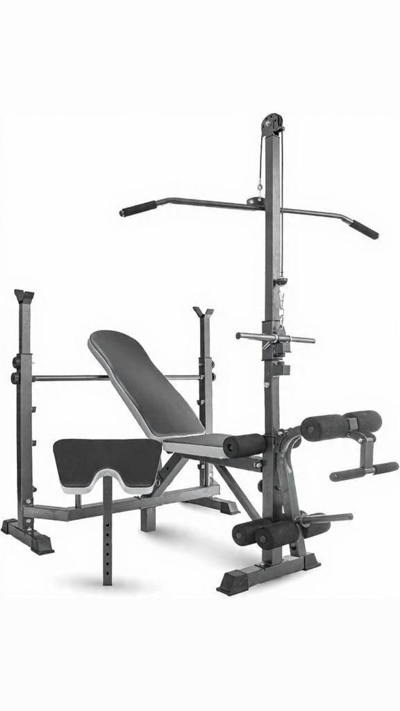 Fitness toestel Domyos, Sport en Fitness, Fitnessapparatuur, Gebruikt, Krachtstation, Armen, Benen, Borst, Buik, Rug, Ophalen