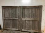 sterke houten poort, 200 cm ou plus, Portail battant, Utilisé, Bois