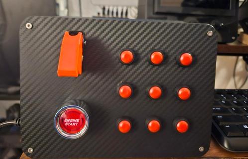 Usb Buttonbox (Sim racing, Drifting, Trucking), Computers en Software, Joysticks, Nieuw, Verzenden