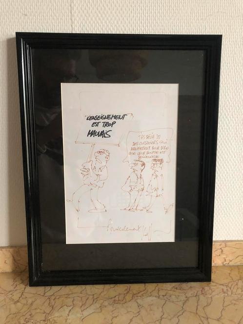 Kroll dessin original, Antiek en Kunst, Kunst | Tekeningen en Fotografie, Ophalen of Verzenden
