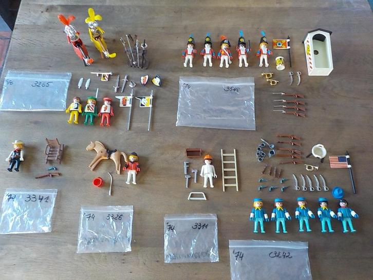 verzameling oude vintage Playmobil System uit 1974 en 1976, Kinderen en Baby's, Speelgoed | Playmobil, Gebruikt, Complete set