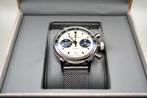 Hamilton Intra Matic Chrono, Overige merken, Leer, Staal, Polshorloge