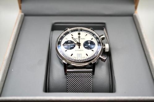Hamilton Intra Matic Chrono, Handtassen en Accessoires, Horloges | Heren, Nieuw, Polshorloge, Overige merken, Staal, Leer, Ophalen of Verzenden