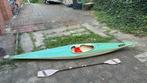 Kayak met peddel, Ophalen, Gebruikt, Eén persoon, Met peddels