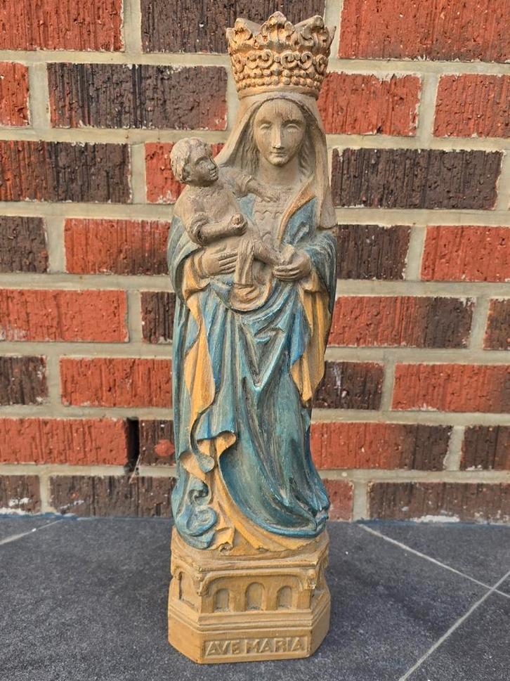 Standbeeld van de Heilige Maagd, Antiek en Kunst, Antiek | Religieuze voorwerpen, Ophalen