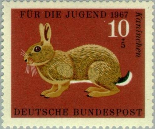 Y&T 387-390 - Michel 529-532 - 1967 - postfris XXX, Postzegels en Munten, Postzegels | Europa | Duitsland, Postfris, BRD, Ophalen of Verzenden