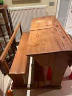 Houten schoolbank, Huis en Inrichting, Ophalen, Gebruikt