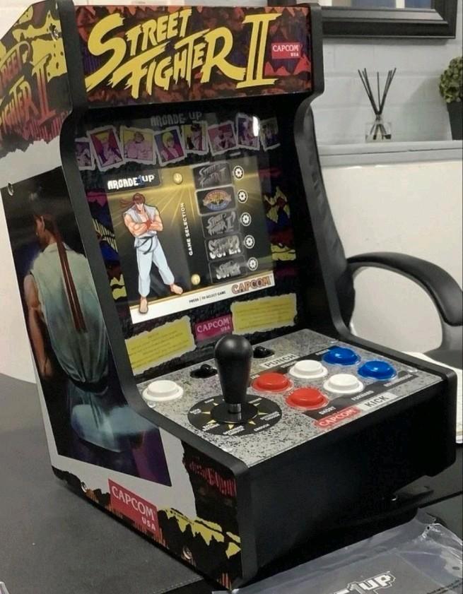 Bartop Arcade Street Fighter 2, Verzamelen, Beelden en Beeldjes, Zo goed als nieuw, Ophalen of Verzenden