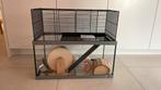Kooi voor kleine knaagdieren (hamster), Dieren en Toebehoren, Kooi, Gebruikt, Minder dan 75 cm, Hamster