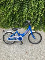 Puky fiets 16 inch voetbal blauw, Fietsen en Brommers, Ophalen, Zo goed als nieuw, 16 tot 20 inch, Puky