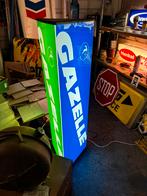 Ancienne boîte à lumière publicitaire Gazelle