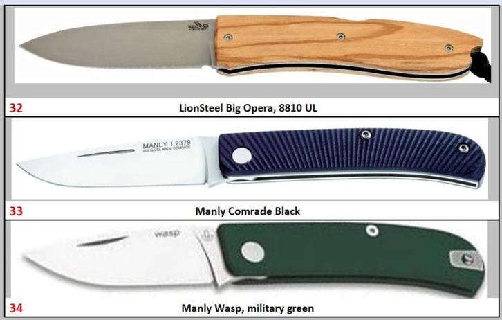 "Zakmesjes (6), Nieuw,  uit verzameling (adv 6)", Verzamelen, Overige Verzamelen, Ophalen of Verzenden