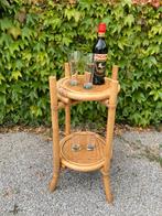 Vintage rotan tafel, Ophalen of Verzenden