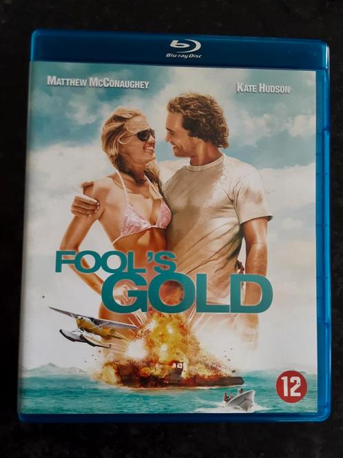 Fool's Gold blu ray  NL FR, Cd's en Dvd's, Blu-ray, Zo goed als nieuw, Actie, Ophalen of Verzenden