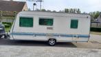Adria caravan 5p met Dorema voortent, Caravanes & Camping, Caravanes, Adria, 1000 - 1250 kg, Porte moustiquaire, Particulier