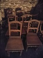 Ensemble de 6 chaises en bois, Enlèvement