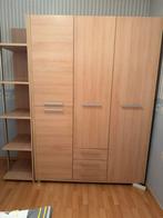 3 deurs kleerkast met boekenrek, Huis en Inrichting, Kasten | Kleerkasten, Ophalen, Zo goed als nieuw