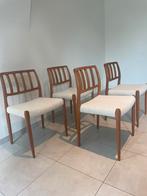 Vier prachtige Moller stoelen in top conditie, Huis en Inrichting, Stoelen, Ophalen, Zo goed als nieuw, Vier