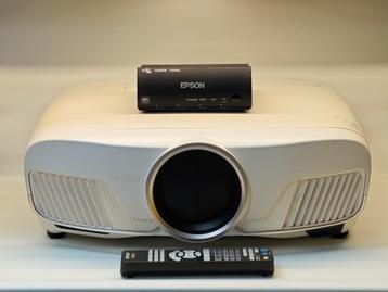 Epson tw 9300w 4k hdr 3d projector met toebehoren, Epson, Comme neuf, Enlèvement, LCD
