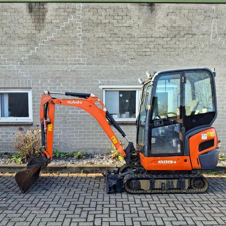 KUBOTA KX019-4 Minigraver (BJ 2019), Zakelijke goederen, Machines en Bouw | Kranen en Graafmachines, Graafmachine, Ophalen