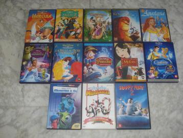 WALT DISNEY - PIXAR - DREAMWORKS Lot de 13 Films DVD beschikbaar voor biedingen