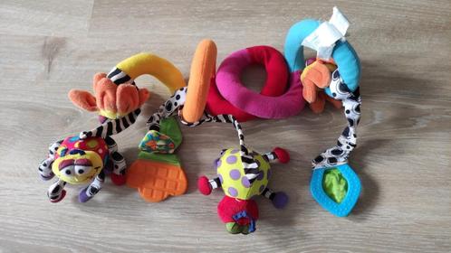 Speelspiraal voor aan de maxi cosi of box, Kinderen en Baby's, Speelgoed | Babyspeelgoed, Gebruikt, Overige typen, Ophalen