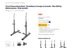 Toorx Fitness Squat Stand WBX-50 Nieuwstaat, Enlèvement, Comme neuf, Bras