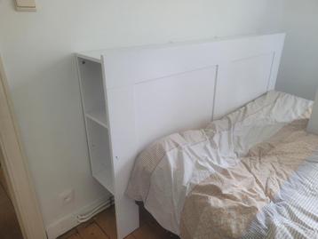 ikea BRIMNES Tête de lit avec rangement - 180cm - A Donner, Queen size, Enlèvement, Utilisé, 180 cm