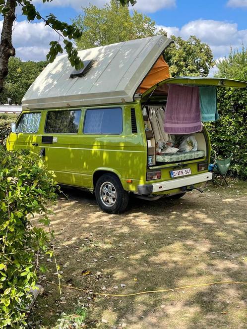 Volkswagen T3 turbo diesel van ‘83, Caravans en Kamperen, Mobilhomes, Particulier, Volkswagen, Diesel, Ophalen
