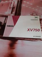 Handleiding yamaha virago 750, Yamaha