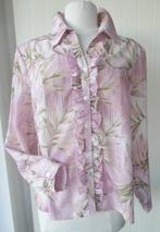 Mooie roze blouse „DAMART” Maat: L 46/48, Maat 46/48 (XL) of groter, Ophalen of Verzenden, Zo goed als nieuw, Roze